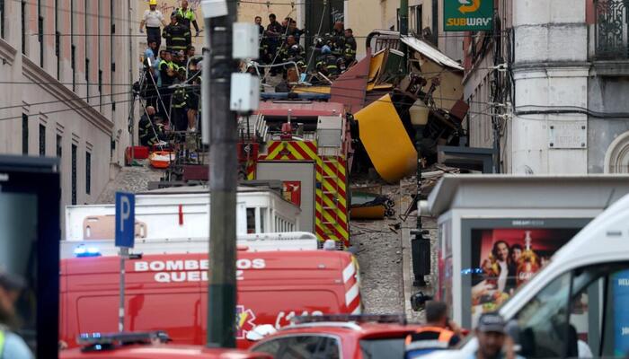 Funicular Accident Lisbon Portugal Historic Gloria Line Derails, Killing at Least 15