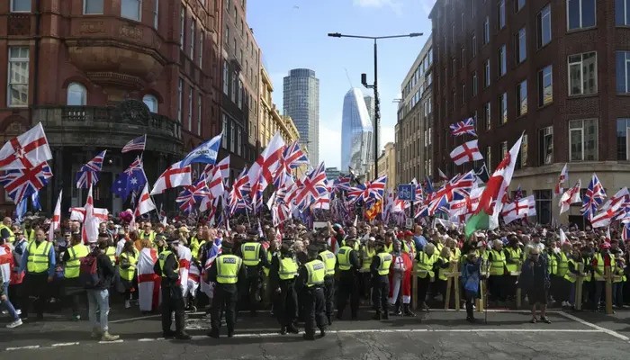 London Braces for Tense Standoff at Unite the Kingdom Rally
