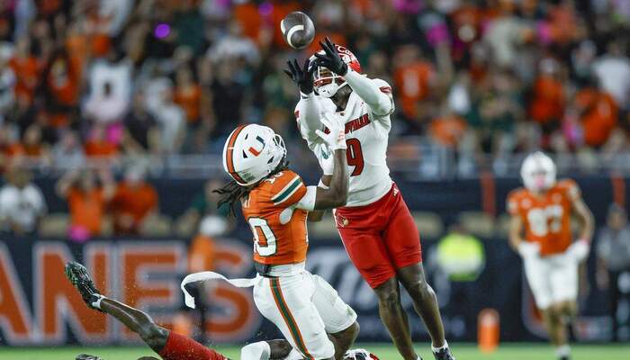 Louisville Stuns No. 2 Miami After Beck’s Costly Errors