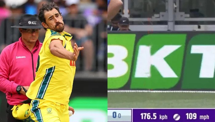 Mitchell Starc’s 176.5 kmh Delivery Sparks Frenzy