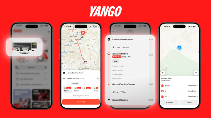 Yango Pakistan Transport Service