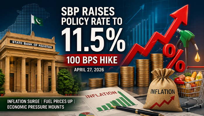 Pakistan interest rate hike 2026