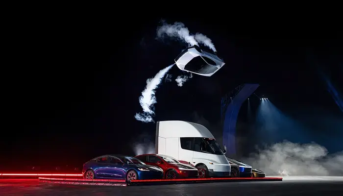 Tesla Roadster Makes Dramatic Debut With Flying Stunt, but Experts Raise Questions